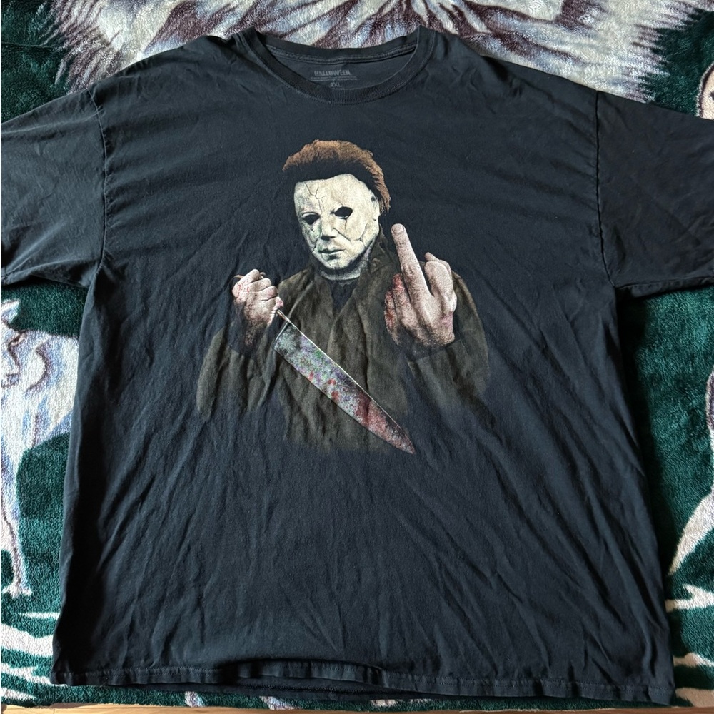 Black Graphic Men's T-Shirt